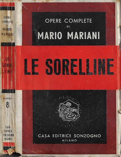 Le sorelline - Mario Mariani - copertina