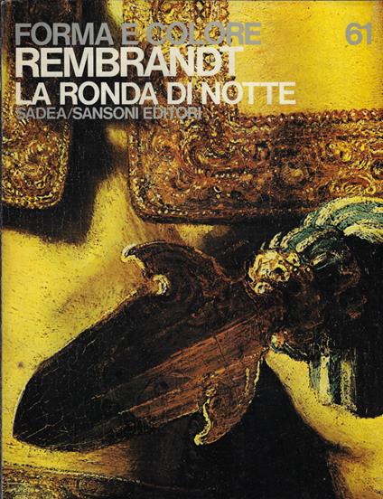 Rembrandt: la Ronda di notte - Mario Bucci - copertina