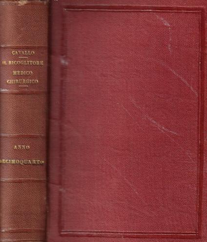 Il Morgagni Anno 1872 - copertina