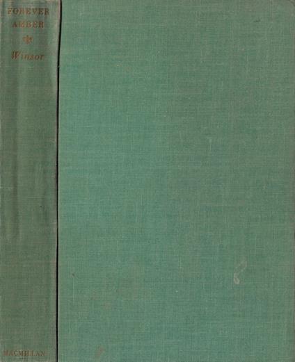 Forever Amber - Kathleen Winsor - copertina