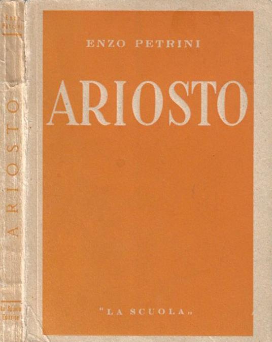 Ariosto - Enzo Petrini - copertina