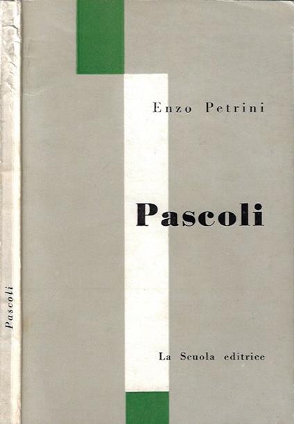 Pascoli - Enzo Petrini - copertina