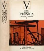 Storia della tecnica Vol. I