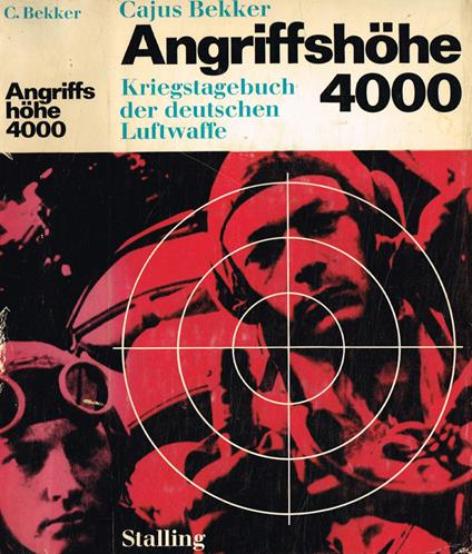 Angriffshohe 4000 - Cajus Bekker - copertina