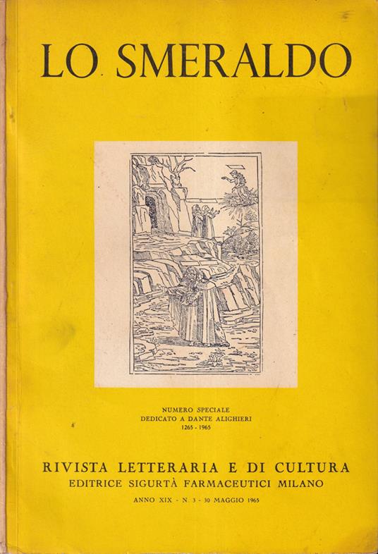 Lo smeraldo, anno XIX, numero 3, 1965 - copertina