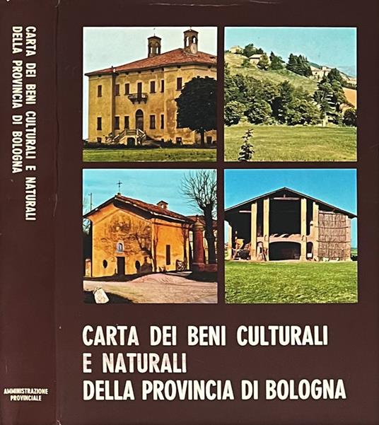 Carta generale dei beni culturali e naturali del territorio della provincia di Bologna - copertina