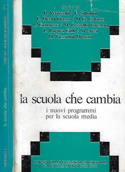La scuola che cambia - copertina
