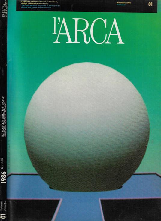 L' Arca n. 01 Anno 1986 - copertina