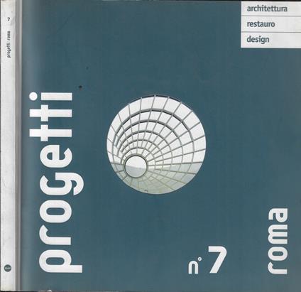 Progetti n. 7 - copertina