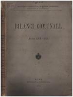 Bilanci comunali anno XVI - 1878