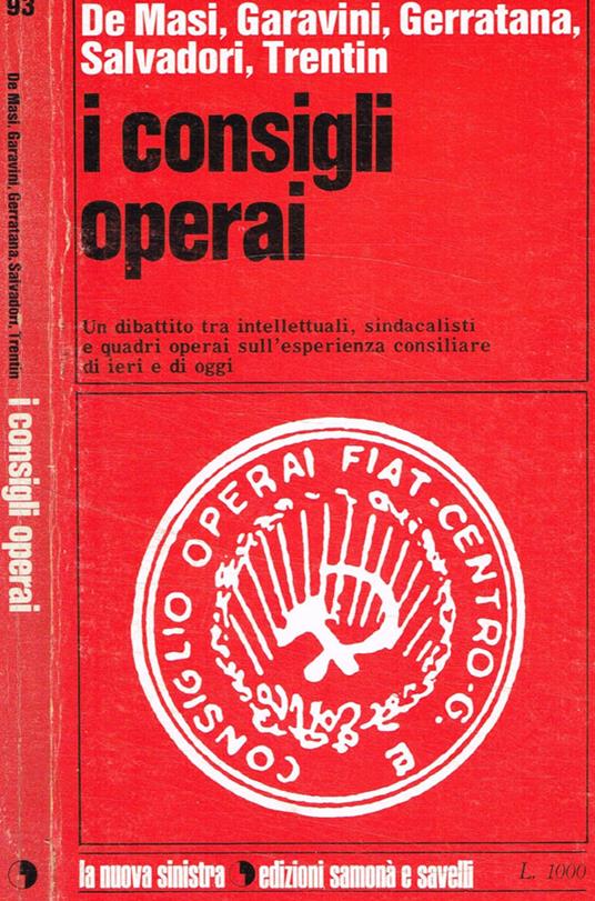 I consigli operai - copertina