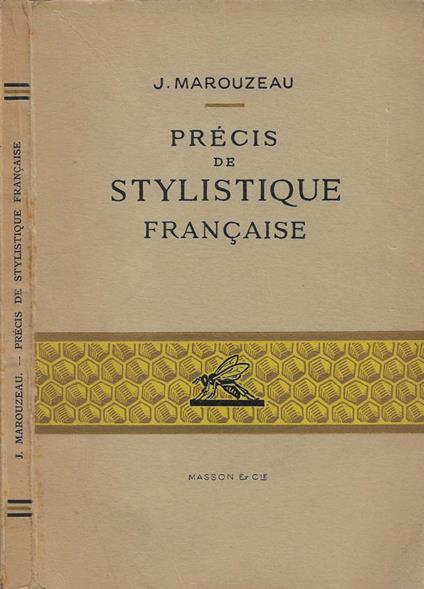 Précis de Stylistique Francaise - Jules Marouzeau - copertina