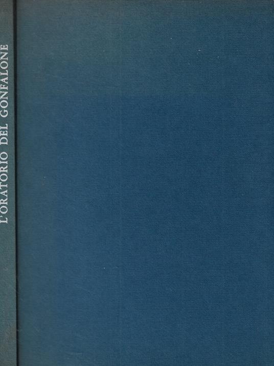 L' oratorio del Gonfalone - Alessandra Molfino - copertina