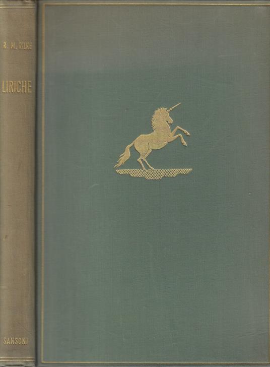 Liriche - Rainer M. Rilke - copertina