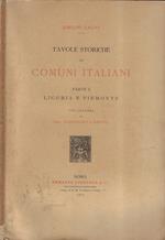 Tavole storiche dei comuni italiani parte I