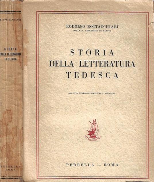 Storia della letteratura tedesca - copertina