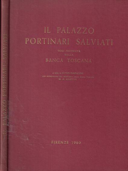Il Palazzo Portinari-Salviati oggi proprietà della Banca Toscana - copertina