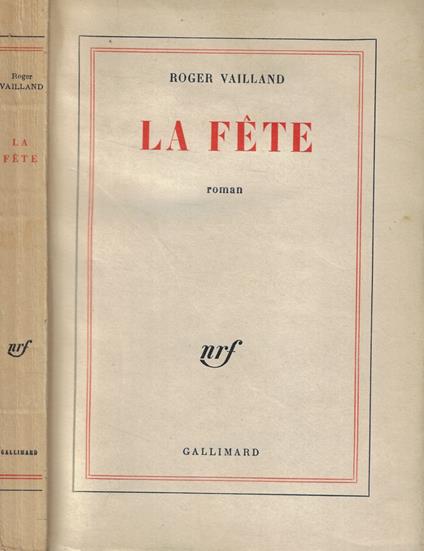 La fete - copertina