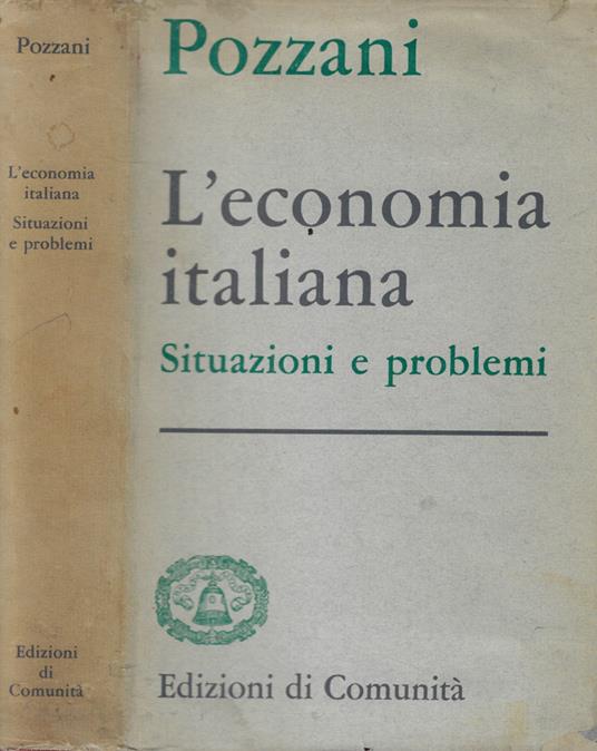 L' economia italiana situazioni e problemi - copertina