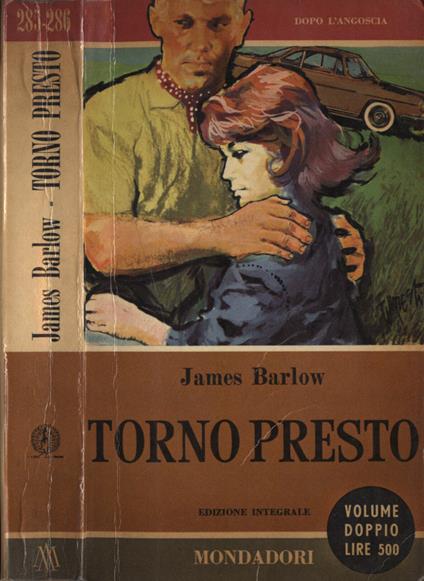 Torno presto - copertina