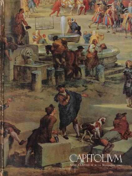 Capitolium anno 1963 n. 11 - copertina