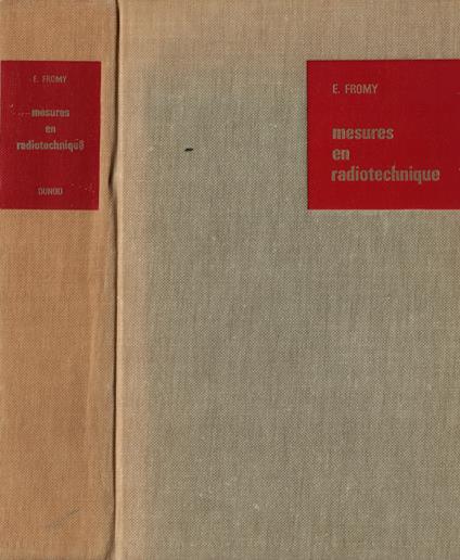 Mesures in radiotechnique - copertina