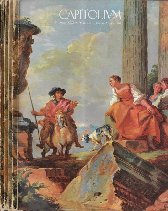 Capitolium anno 1964 n. 7-8, 9-10, 11, 12 - copertina