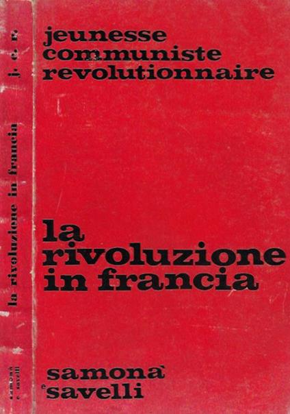 La rivoluzione in Francia - copertina
