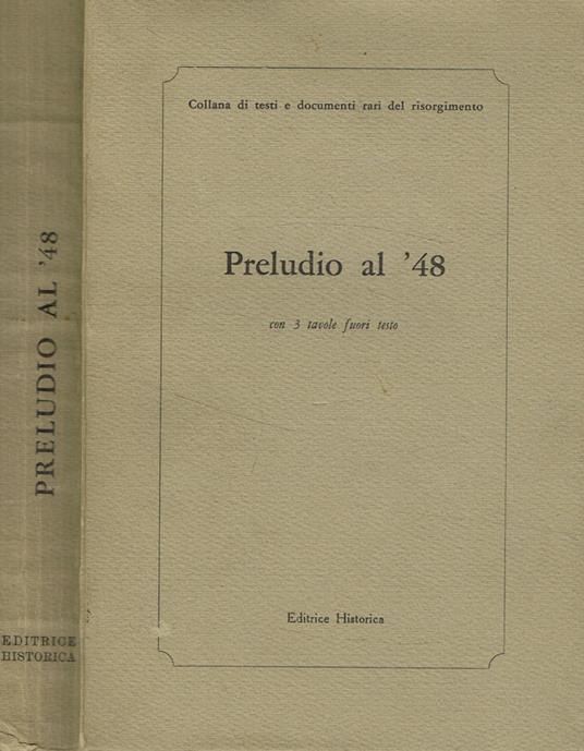 Preludio al '48 - copertina