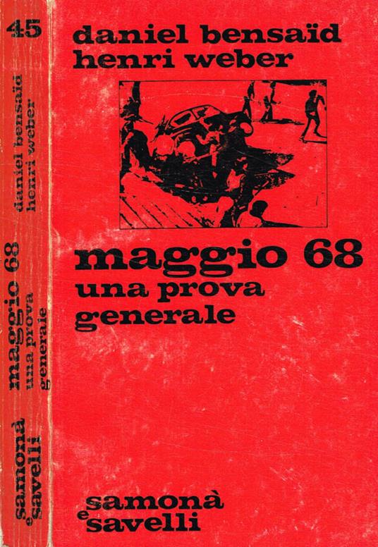 Maggio 68. Una prova generale - copertina