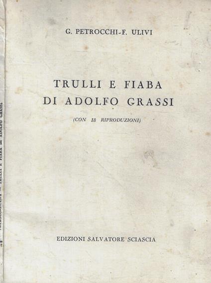 Trulli e fiaba di Adolfo Grassi - copertina
