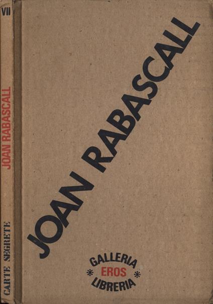Joan Rabascall - copertina