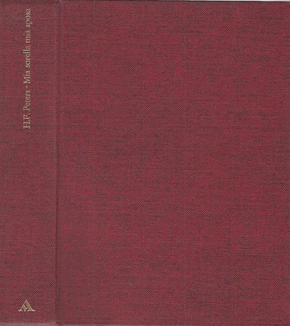 Mia sorella, mia sposa - copertina