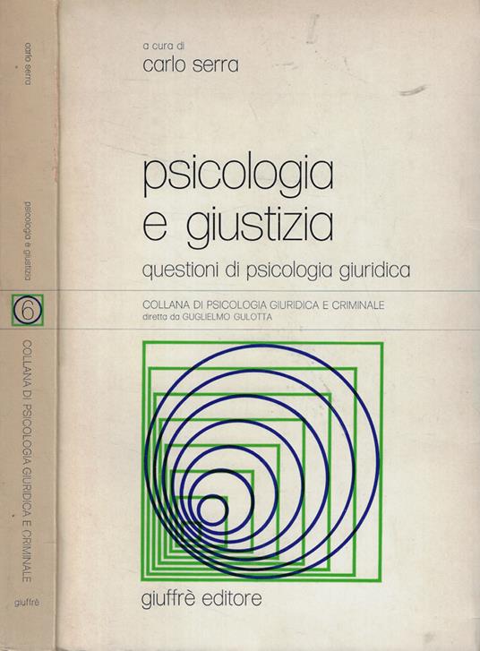 Psicologia e giustizia - copertina
