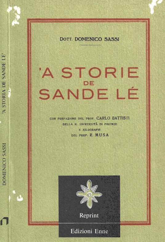 A storie de Sande Lé - copertina