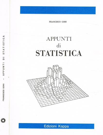 Appunti di statistica - copertina