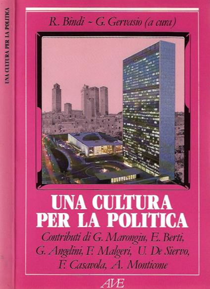 Una cultura per la politica - copertina