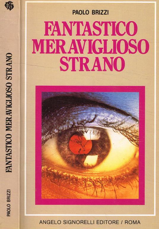 Fantastico meraviglioso strano - copertina