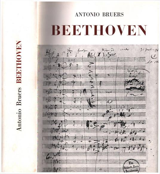 Beethoven - Antonio Bruers - copertina
