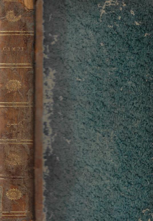 Neue Sammlung merkwurdiger Reisebeschreibunger fue die Jugend Parte V-VI - Joachim Heinrich Campe - copertina