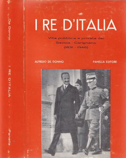 I Re D'Italia - Alfredo De Donno - copertina