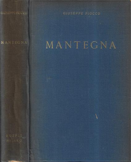 Mantegna - Giuseppe Fiocco - copertina