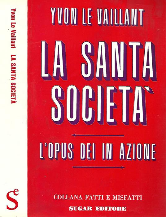 La santa società - Yvon Le Vaillant - copertina