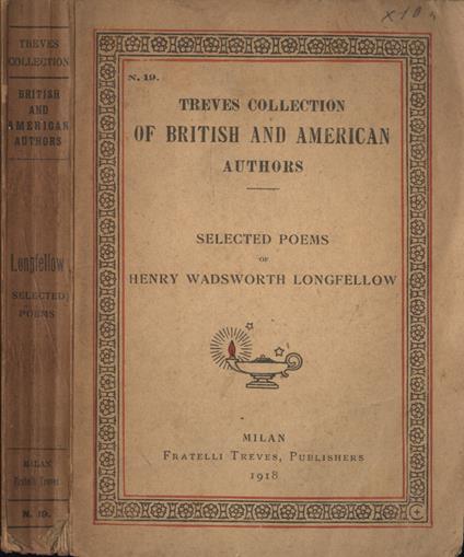 Selected poems - Henry Wadsworth Longfellow - copertina