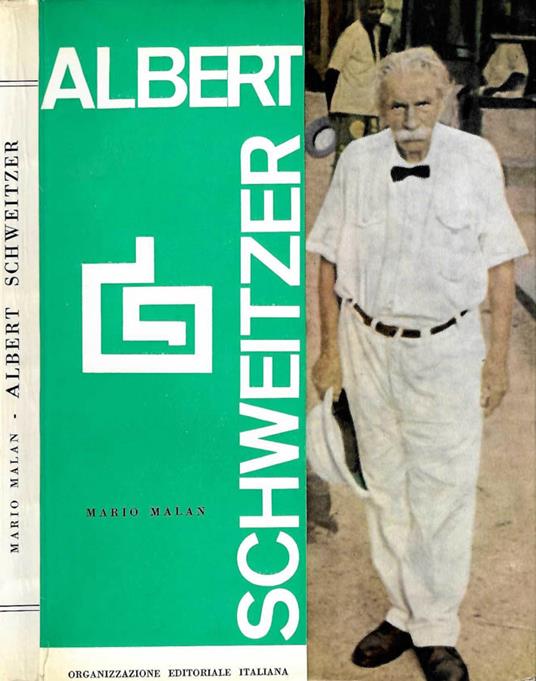 Albert Schweitzer - Mario Malan - copertina