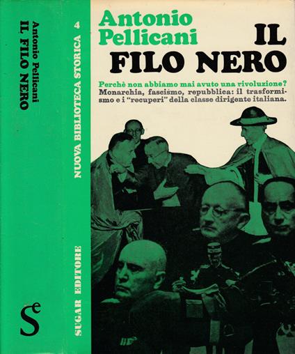 Il filo nero - Antonio Pellicani - copertina