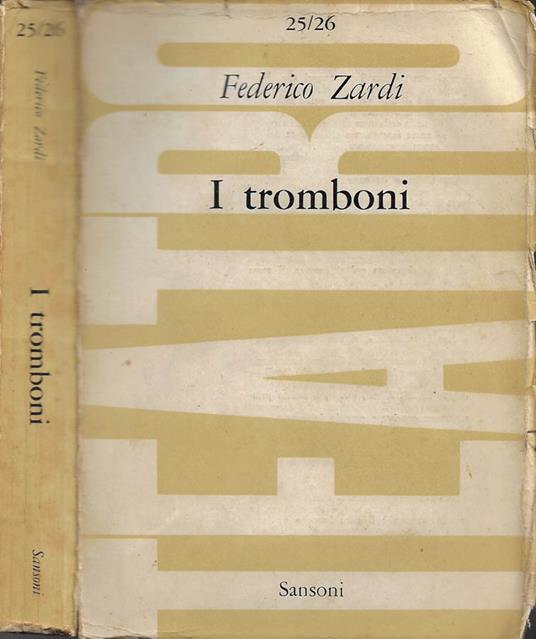I tromboni - Federico Zardi - copertina