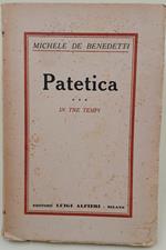 Patetica- In Tre Tempi