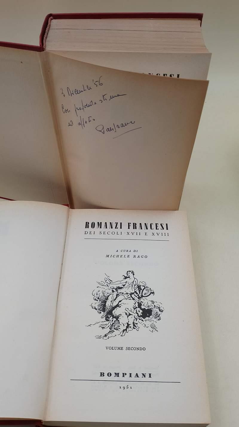 ROMANZI FRANCESI DEI SECOLI XVII E XVIII-2 voll.