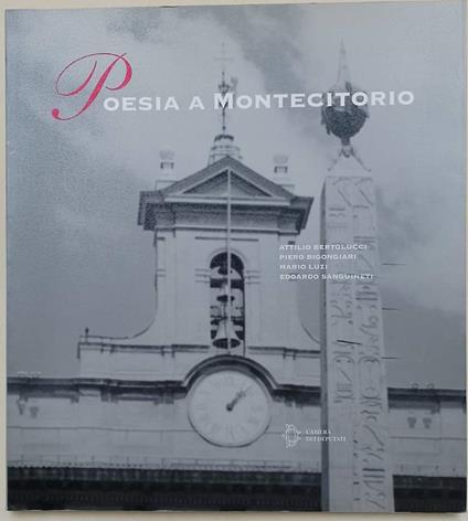 Poesia A Montecitorio - copertina